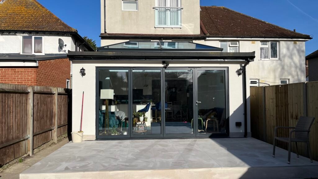 UKPC rear extension and garden works at Porchester Road residential project
