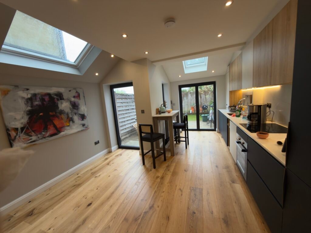 UKPC residential transformation with rear extension and internal refurbishment in Twickenham
