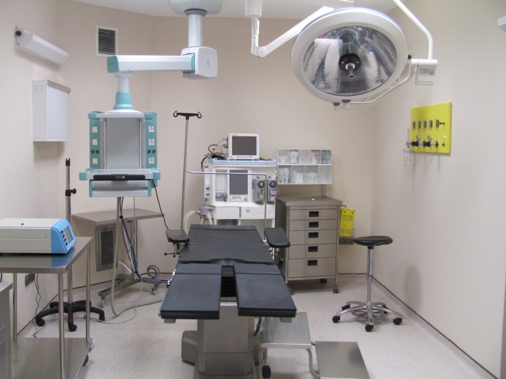 Completed operating theatre at Nizamiye Hospital in Abuja, Nigeria
